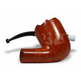 Cachimbo Bertoldi Maestro Briar Curvo Âmbar Peça Única